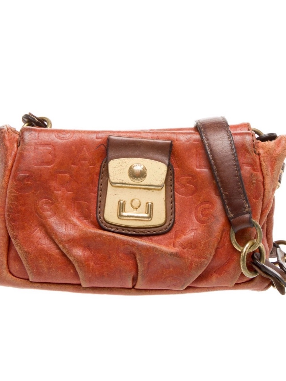 Marc Jacob crossbody leather monogram bag